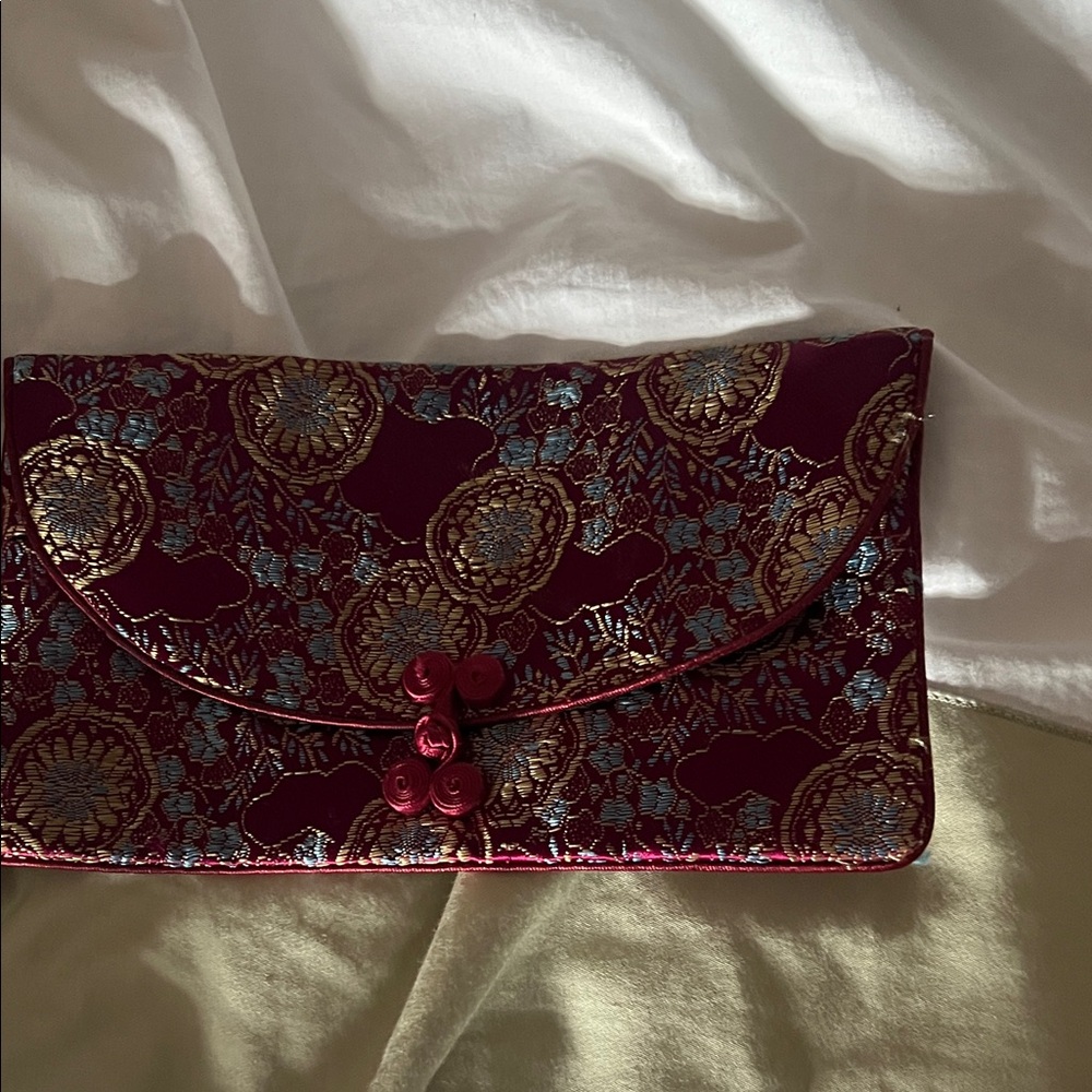 Chinese Floral Clutch